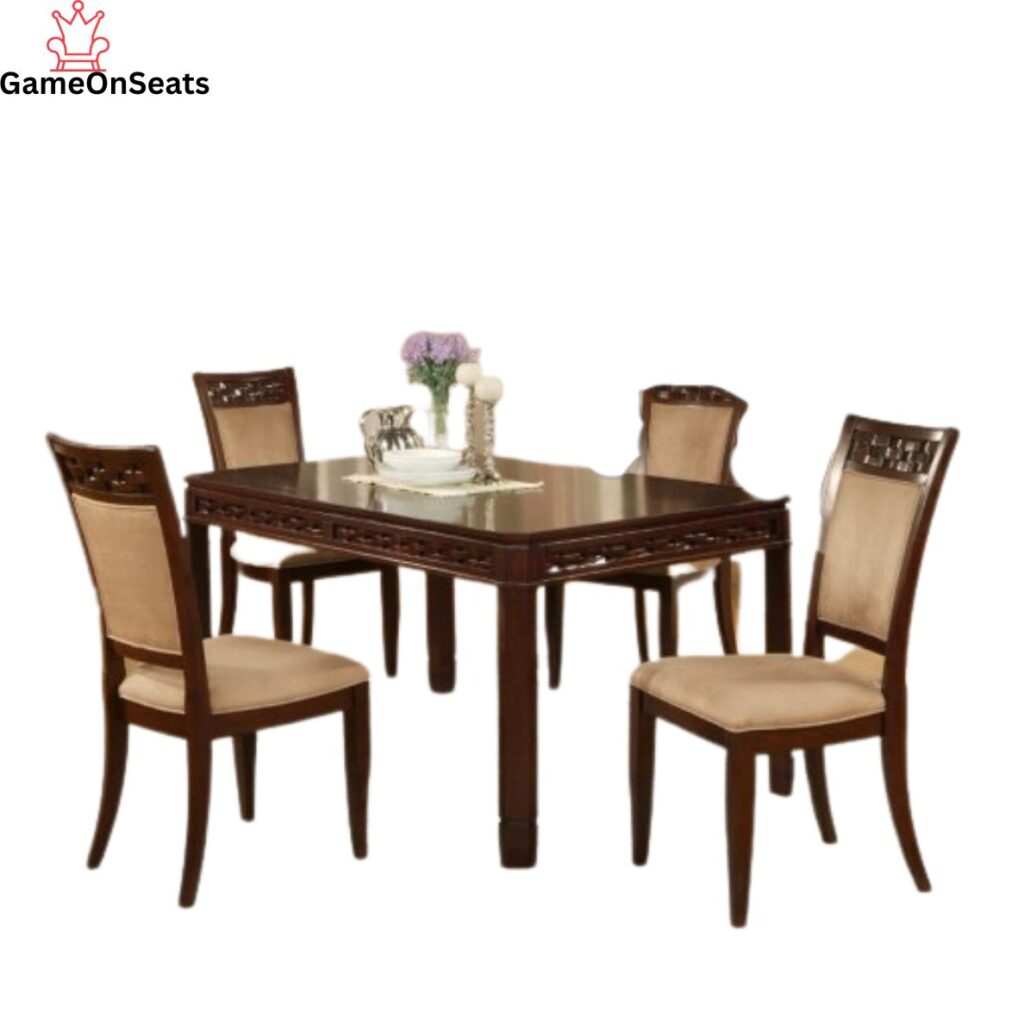 Dining Table DT403 (4 Chairs + 1 Table)