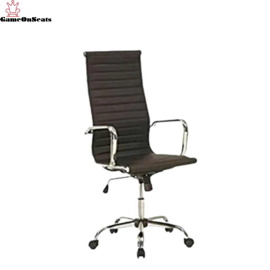 Boss Office Chair Black - Leather & Fabric High Quality