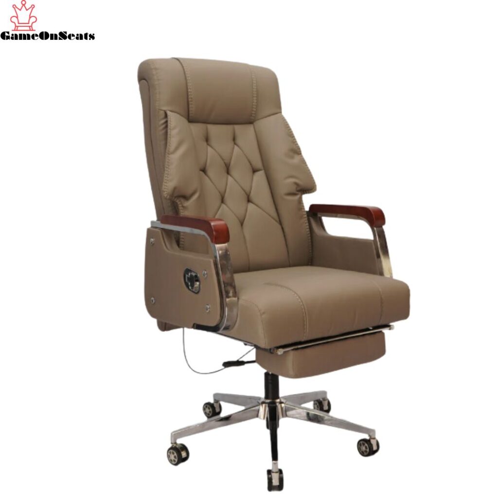 Comfortable Luxury Boss Chair (FT-H185) Cream